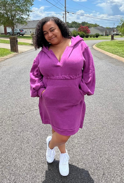 Orchid Purple, Sweatshirt Fleece.