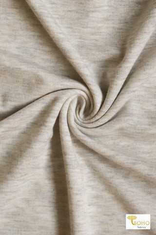 Last Cuts! Oatmeal, French Terry Solid
